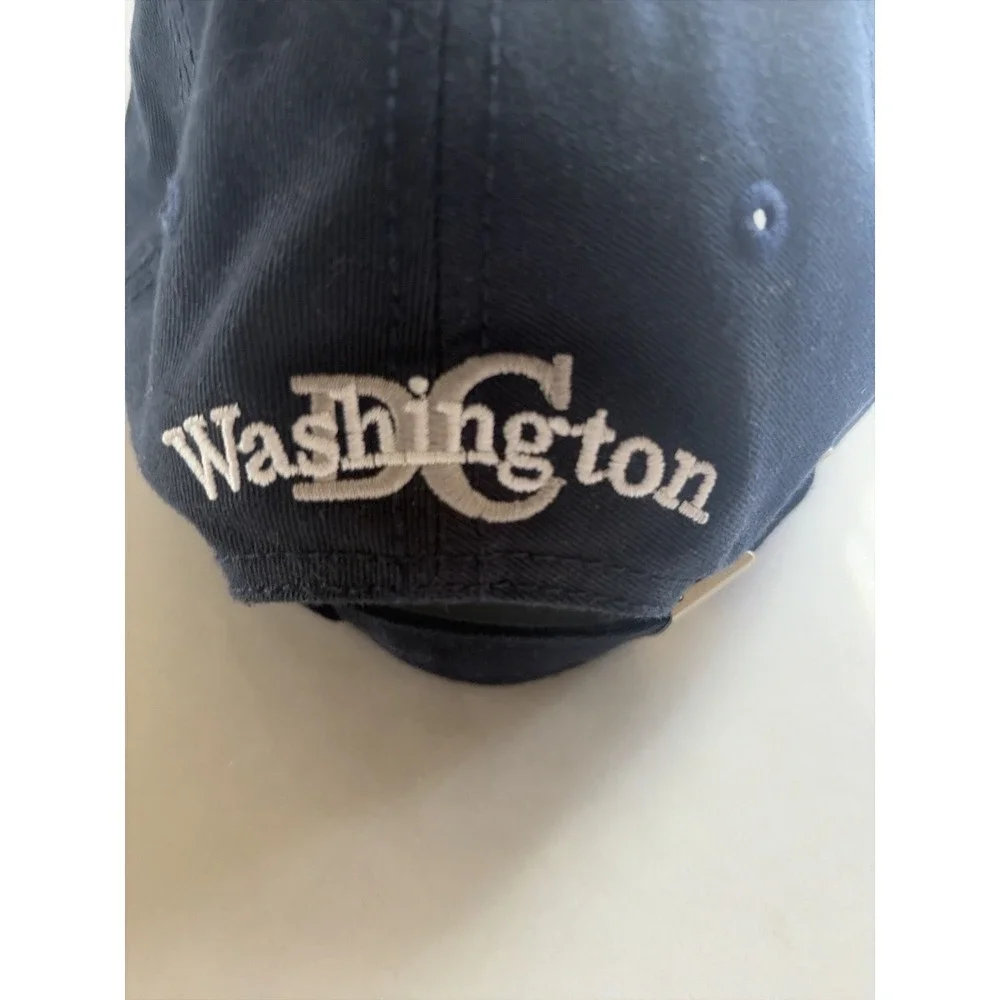 Lincoln's Waffle Shop Hat Washington DC USA‎ Embroidered Strapback Navy Cap